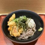 鶏天鬼おろしぶっかけそば
