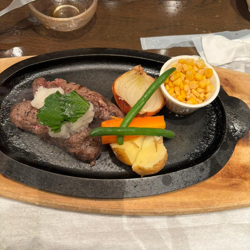 ハンバーグ(新千歳空港温泉 お食事処)