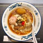キノコと和出汁の冷製麺味玉入