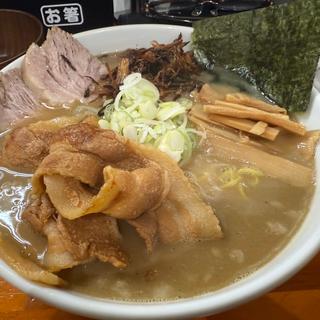 北寄貝不純100ラーメン大盛、つけ玉