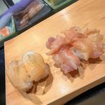 青柳　赤貝