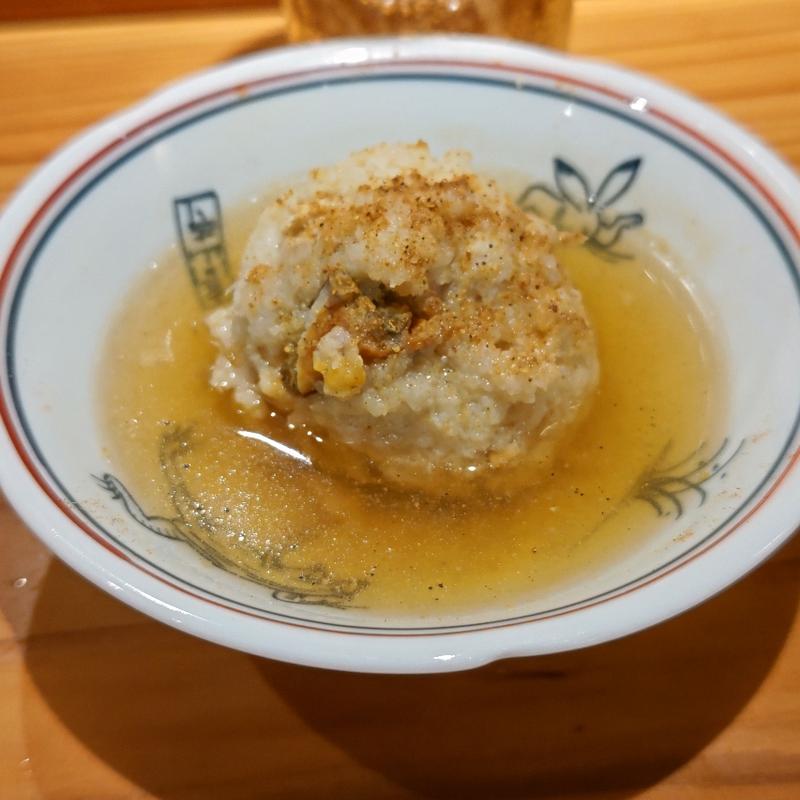 鰻とごぼう真丈(寿司トおでんにのや横浜店)