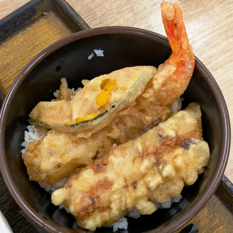 ミニ天丼(しぶそば 溝の口店)
