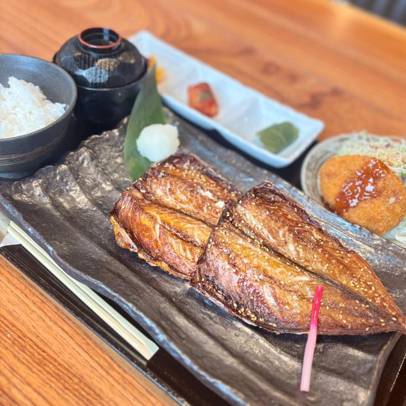 鯖のみりん干し定食(春夏秋冬)