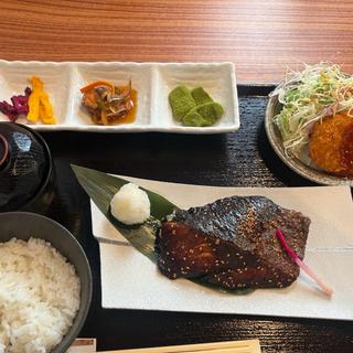 ブリのみりん干し定食