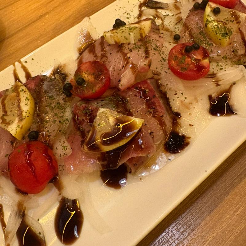 カルパッチョ(白金肉Grill&BBQ プラチナミ－ト)