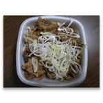 牛カルビ丼＋大盛り
