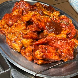 大皿 肉多め (肉7ホルモン3)(のぎく)