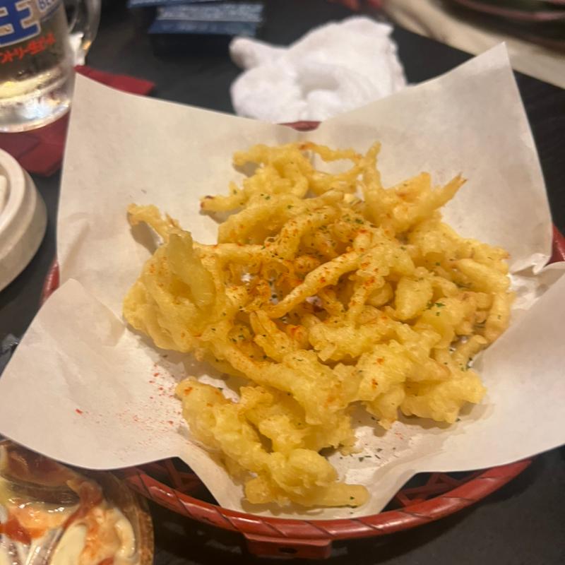 スルメの天ぷら(毛利)