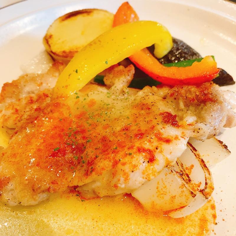 若鶏とグリル野菜マスタード風味ソース(ブレッドガーデン イオンモール広島府中店 )