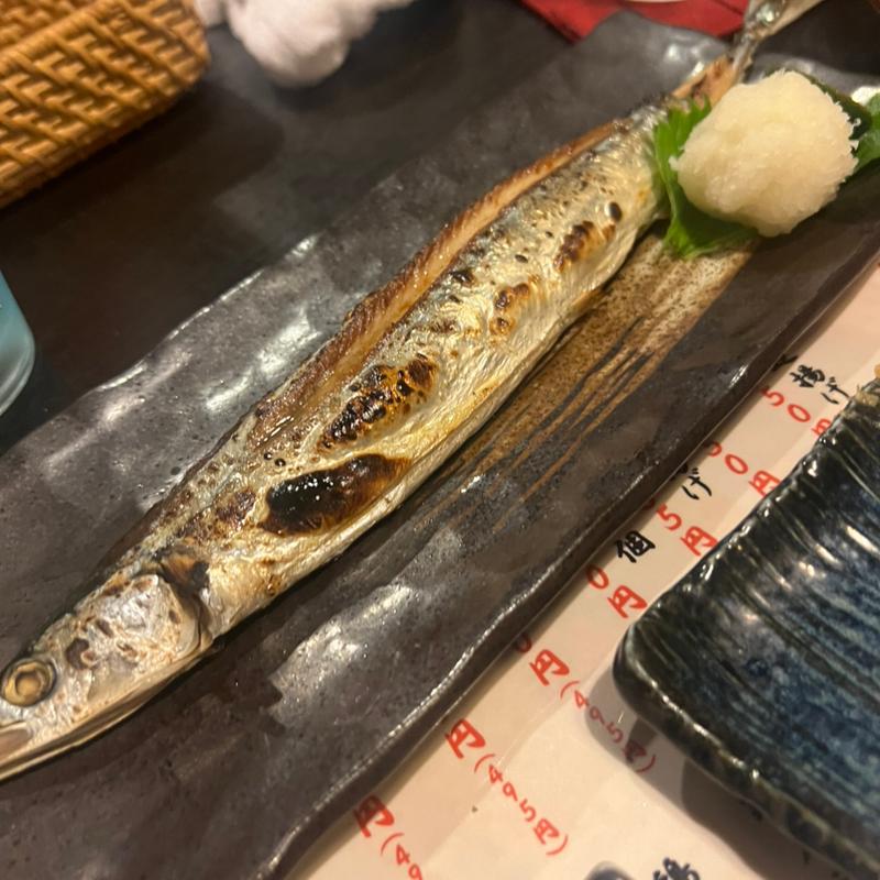 さんまの塩焼き(毛利)