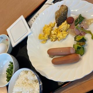 朝食ビュッフェ