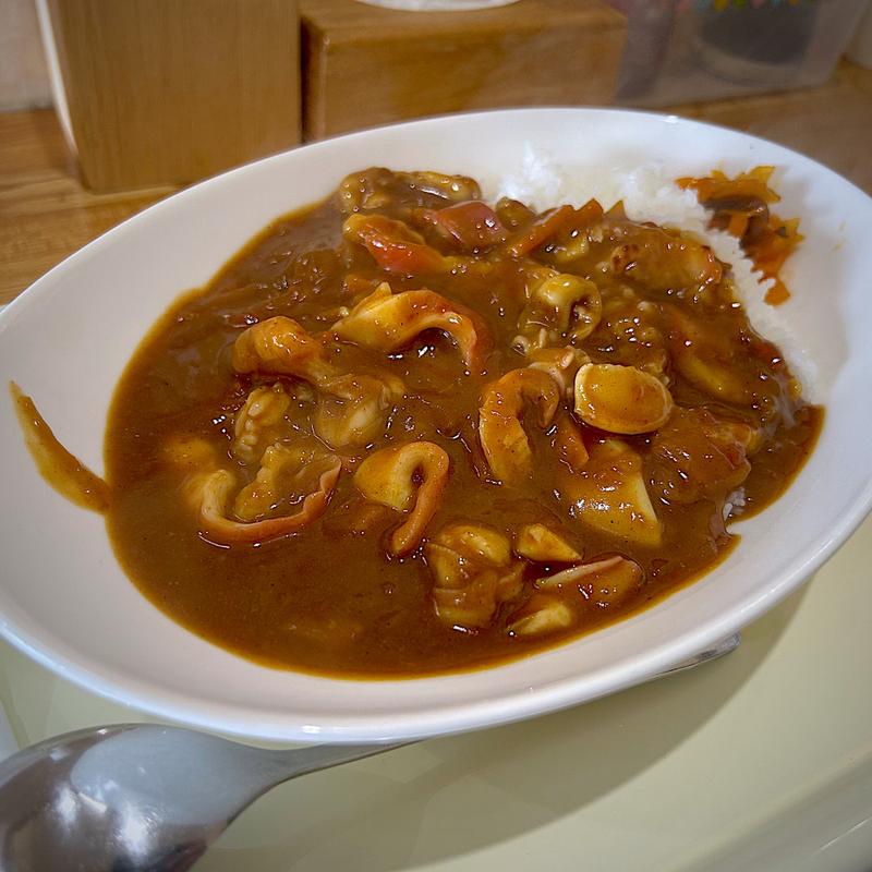 北寄カレー(さとう食堂)