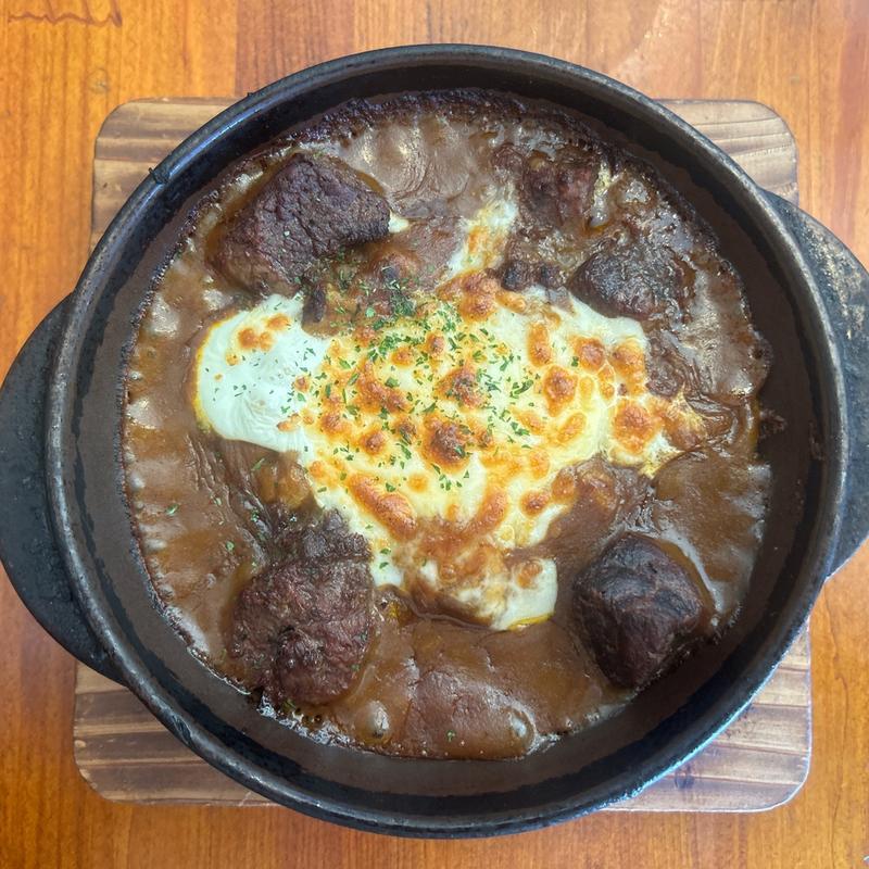 黒毛和牛の焼きカレー(伽哩本舗)