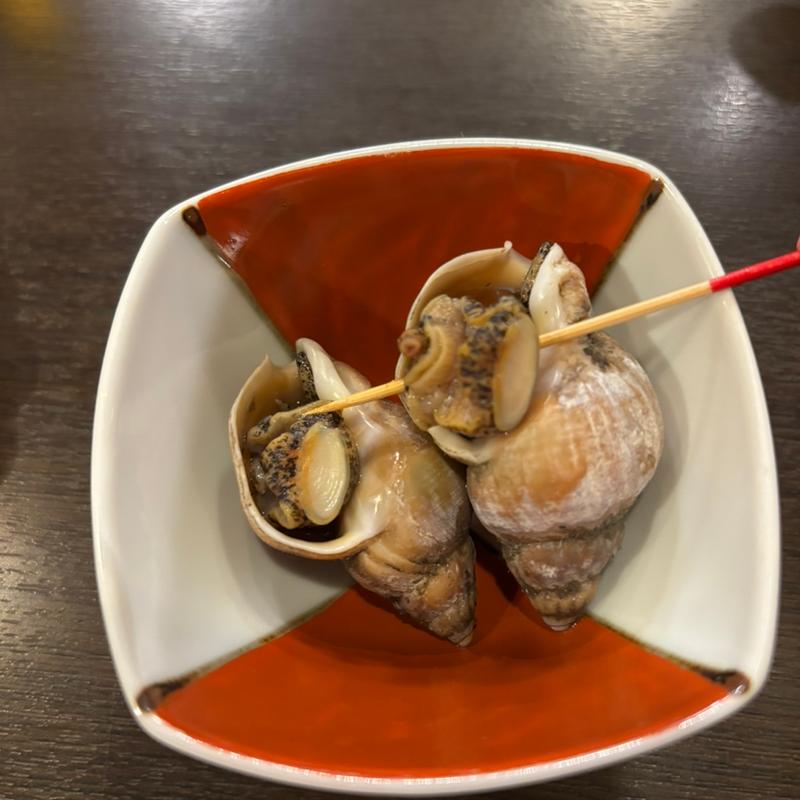 つぶ貝煮付け(ひし谷)