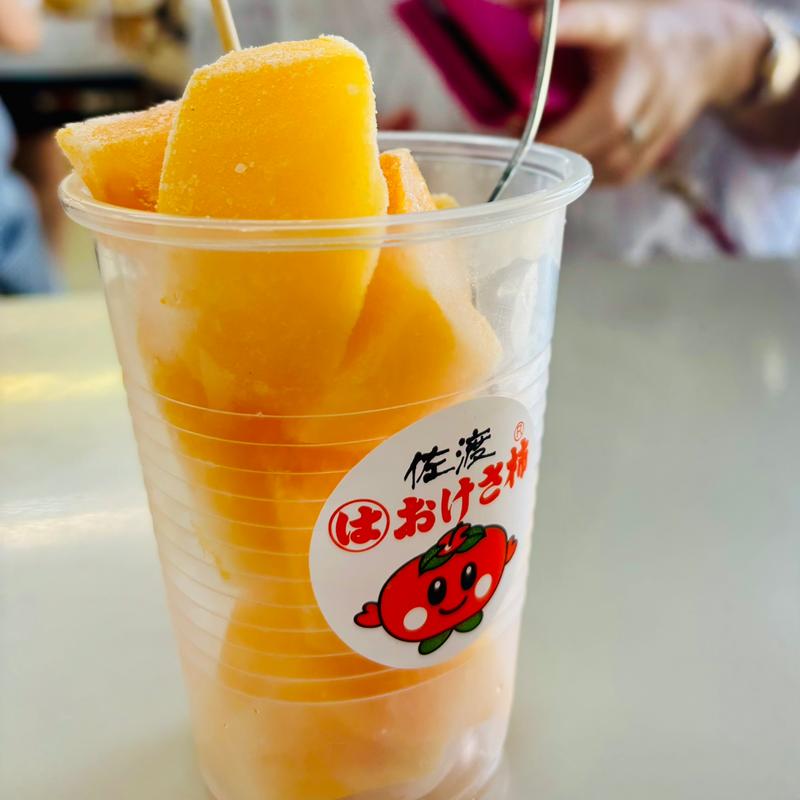 おけさ柿シャーベット(力屋観光汽船 )