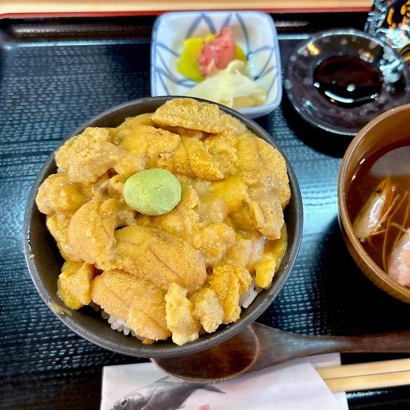 生ウニ丼(雲丹 まるひら)