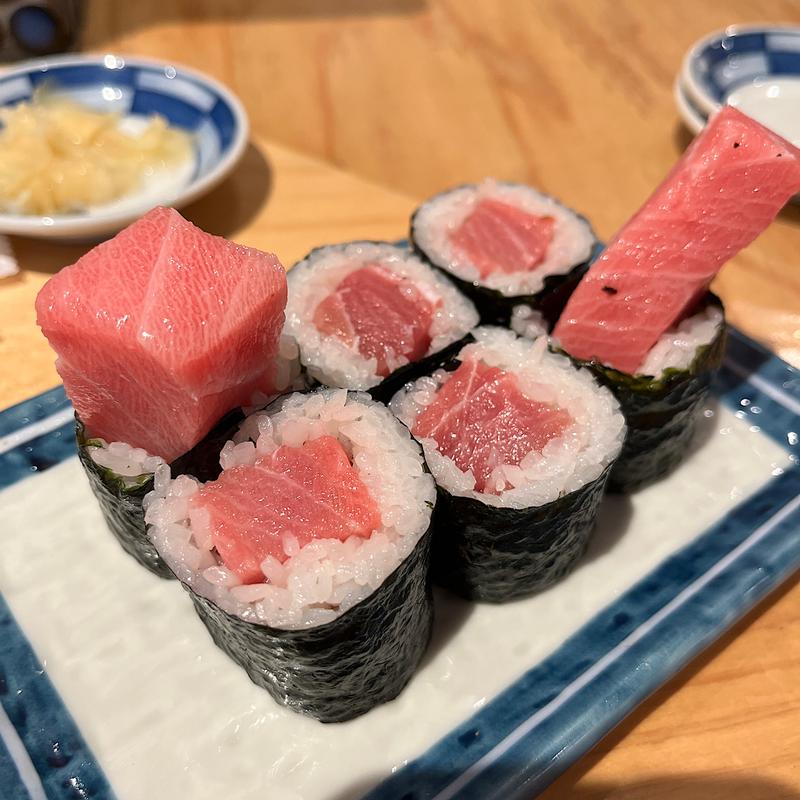 とろ鉄火巻(すし酒場 さしす 京都ヨドバシ店)