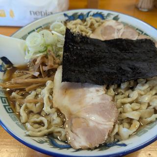 中華そば 普通  こい口、油ぽく(ケンちゃんラーメン 大山支店 )