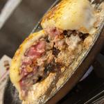 オープン記念特別セット＋Wチーズ(釜炊きごはんとハンバーグ タイチ食堂 東京新橋店)