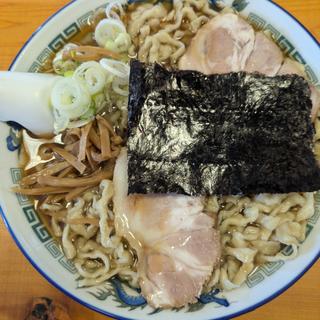 中華そば 普通  こい口、油ぽく