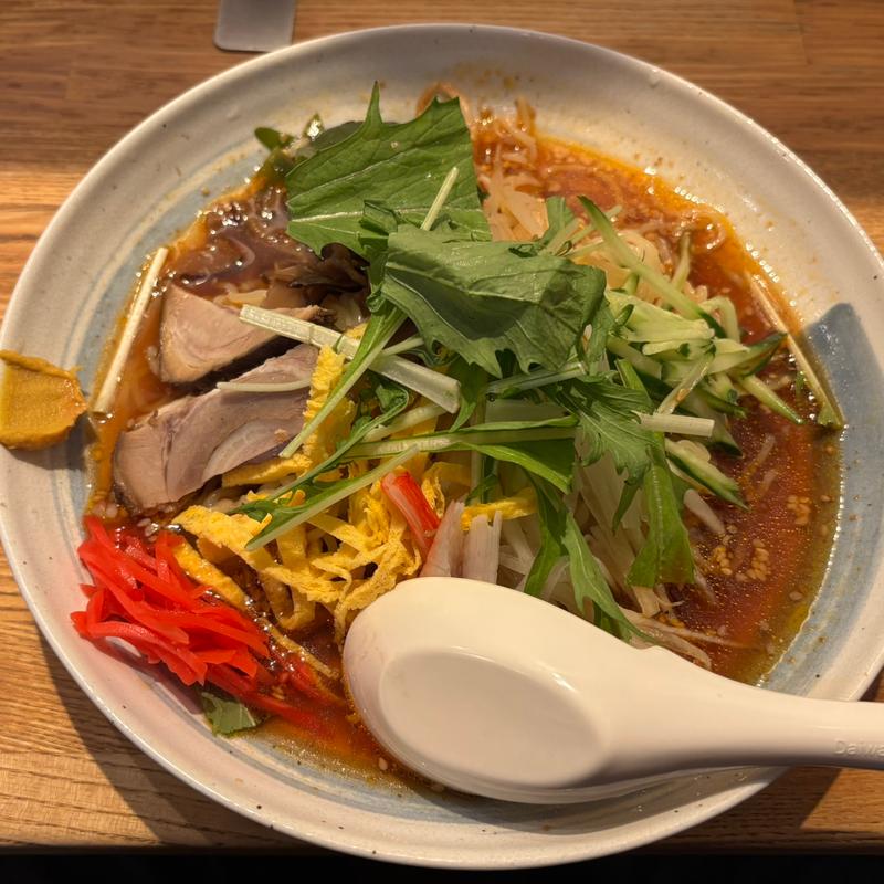 冷し中華(旭川ラーメン番外地 八重洲北口店)