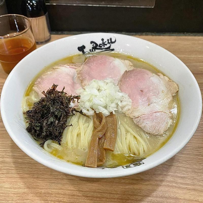 冷やし煮干しそば(麺屋丈六 キーノ和歌山店)
