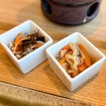 切千大根・もずくときゅうりの酢の物