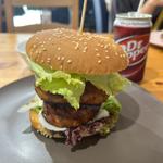 和牛黒豚バーガー(W)