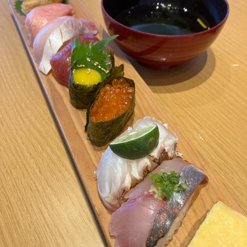 特選上にぎり(すしえもん 湘南モールフィル店)