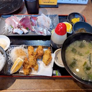 天然お造り5種盛り定食