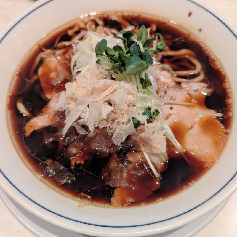 溜り醤油らーめん(らーめん鱗 高槻店)