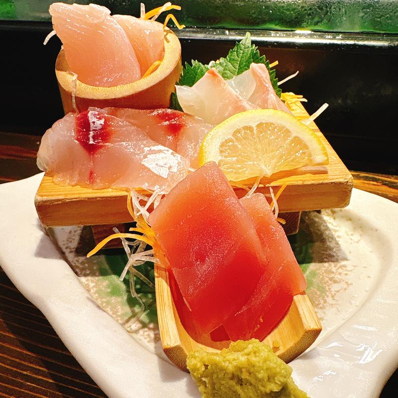 産直得盛り 刺身5種盛り(立ち呑み あたりや食堂 東通り店)