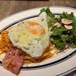 トマトクリームナポリタン