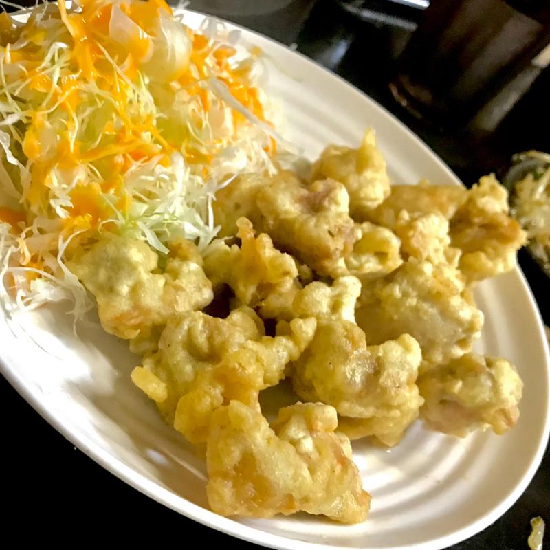 鳥天定食(美味なかよし )