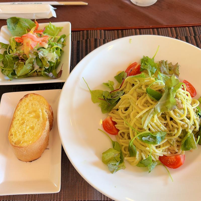 ツナの冷製ジェノベーゼバスタ(滋賀カントリー倶楽部レストラン )