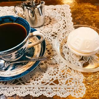 コーヒーとモナカ