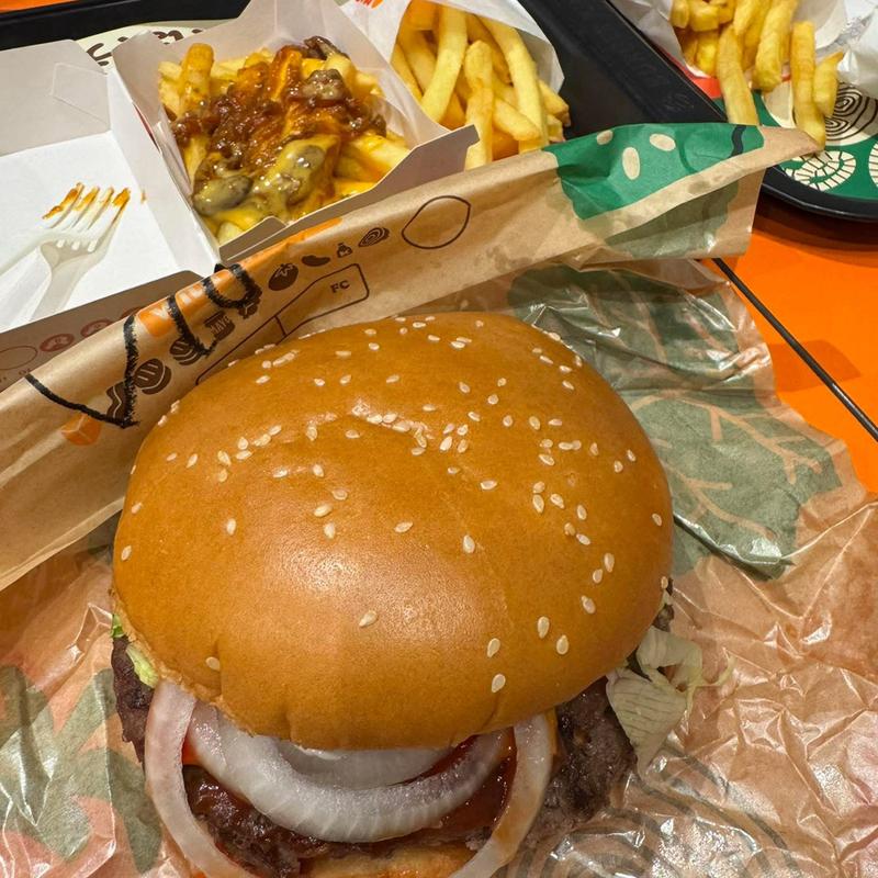 ダブルワッパーチーズベーコン(バーガーキング 成城学園前店)