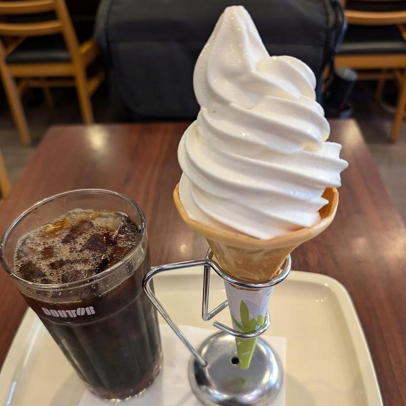 ソフトクリーム アイスコーヒー(ドトールコーヒーショップ 成城学園北口店)