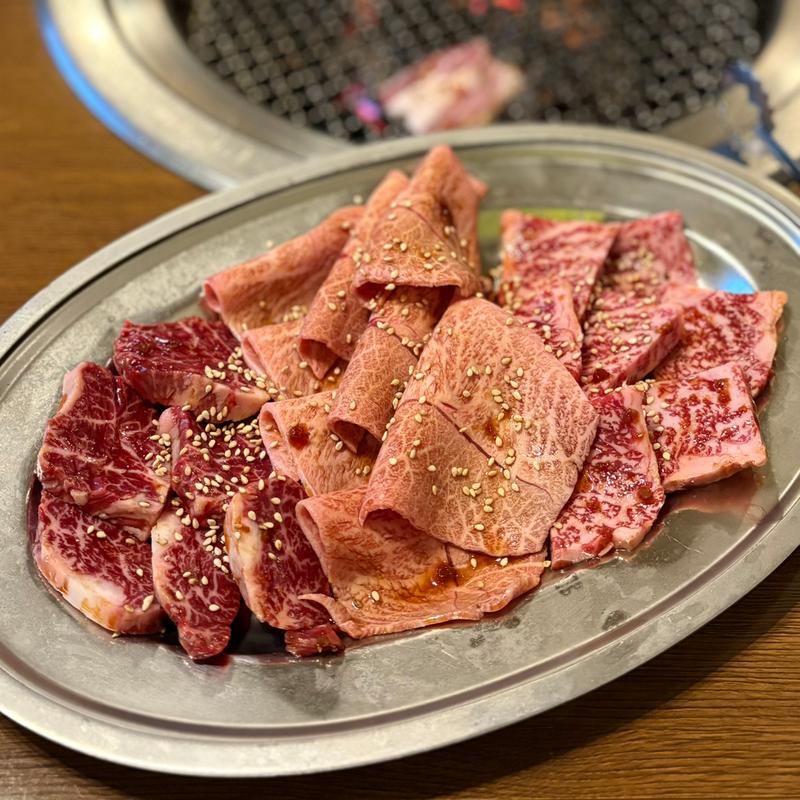 黒毛和牛ミスジ(焼肉ふじ )