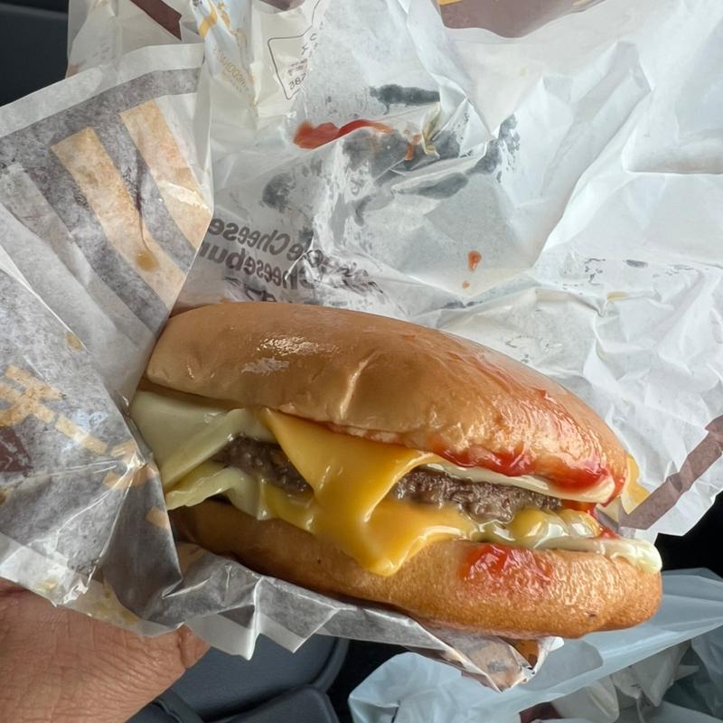 チーズチーズダブルチーズバーガー(マクドナルド 枚方バイパス店)
