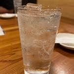 二階堂ソーダ割り