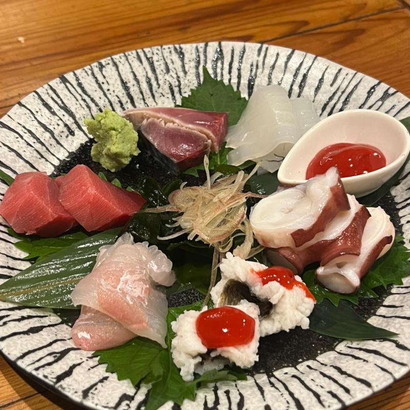 刺身盛り合わせ(笑や )