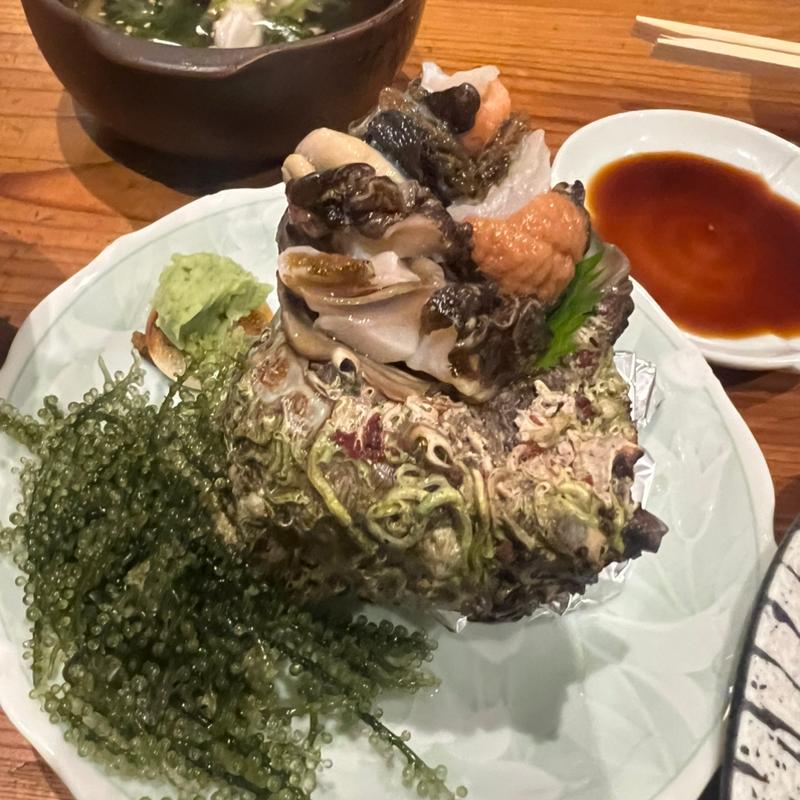 サザエの刺身(笑や )