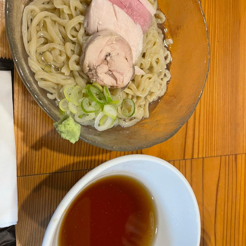 冷たいつけ麺(らーめん かねかつ)