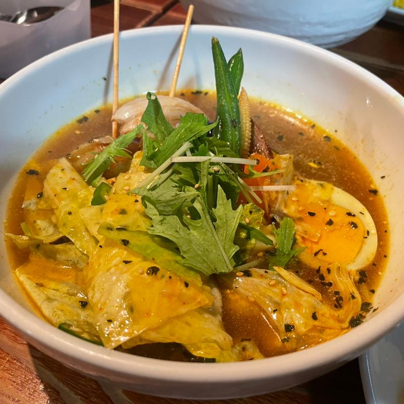 野菜スープカレー(札幌スープカレー YellowSpice（銀座イエロースパイス）)