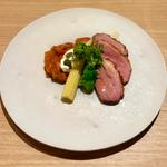 鴨肉のサラダ仕立て