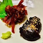 干瓢と椎茸煮(旭鮨総本店 東急吉祥寺店)