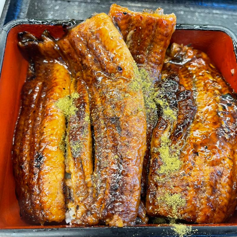 二枚盛鰻重(吉野家 神谷町店)