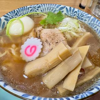 中華そば大盛り＋味玉＋極太メンマ